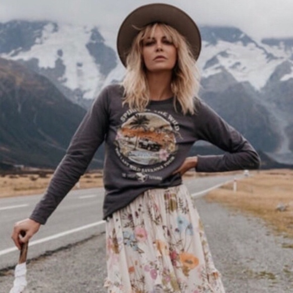 Spell and the Gypsy Spirit of the Wild long sleeve tee size XS.